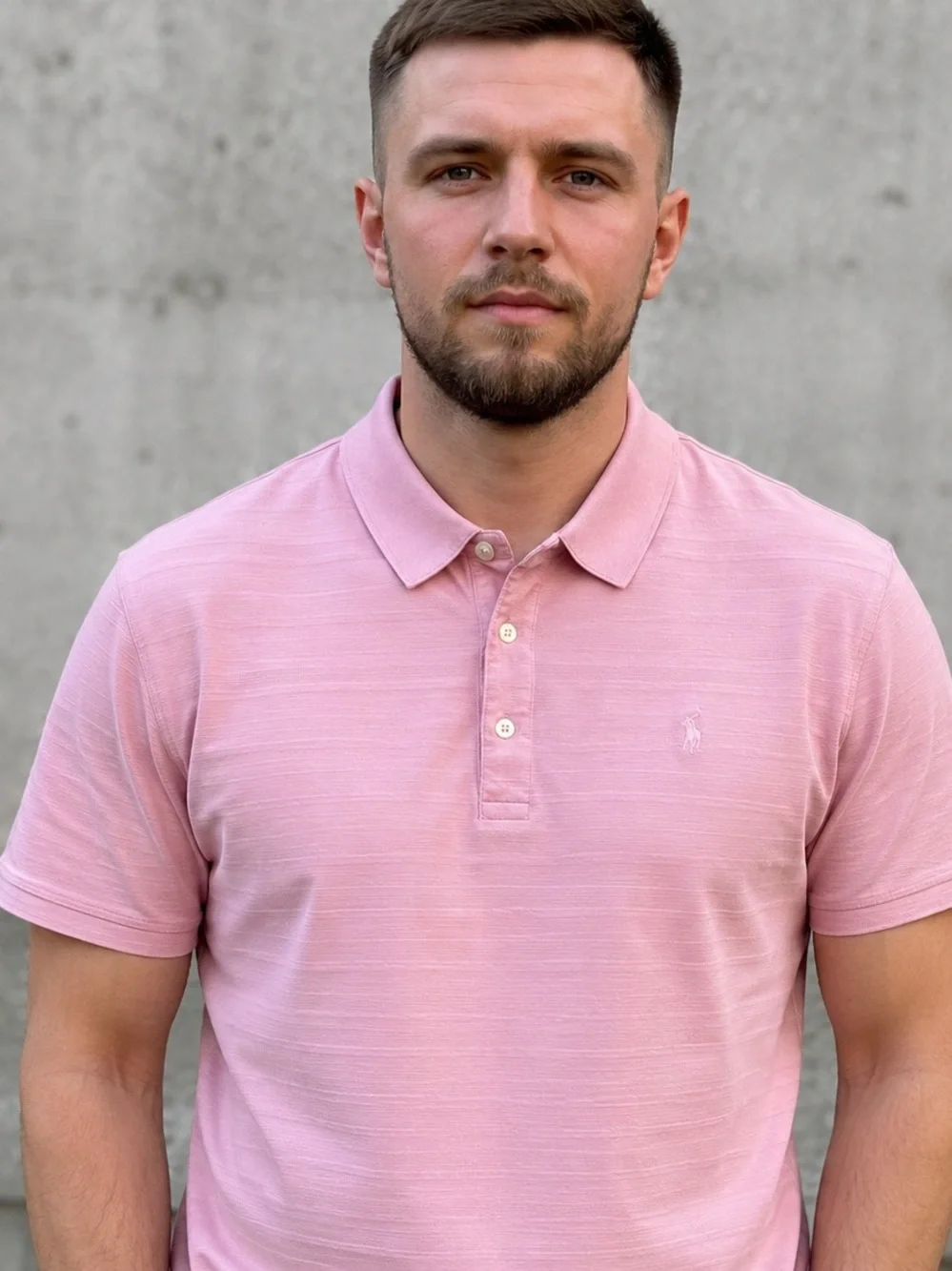 Polo Golf Ralph Lauren Shirt Mens XL Pink 100% Pima Cotton Polo Pony Rugby Mens